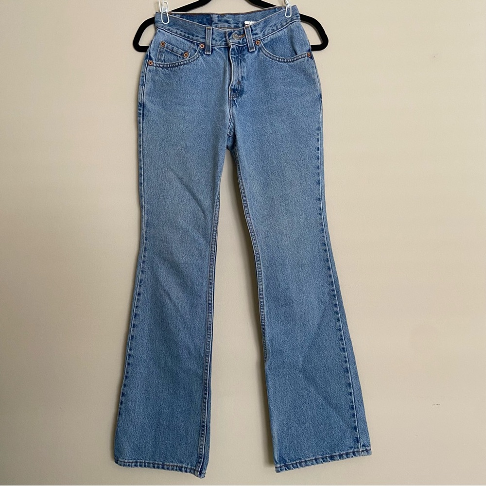 VTG 1999 Levi’s 517 Jeans Made in USA Size 1 Juniors Actual 23x30